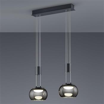 Madison LED Dual Rise And Fall Linear Pendant Fitting