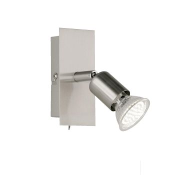 Nimes Matt Nickel Adjustable LED Wall Light R82941107