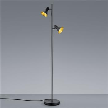 Nina Black & Gold Floor Lamp R40162002