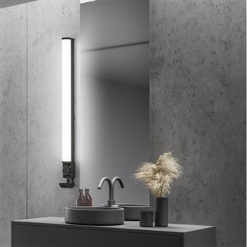 Piera LED IP44 Medium White Opal Bathroom Shaver Light