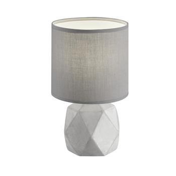 Pike Titan Grey & Concrete Small Table Lamp R50831087