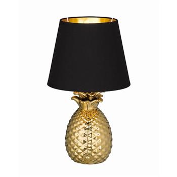 Pineapple Black & Gold Small Table Lamp R50421079