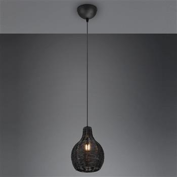 Sprout Large Rattan Single Pendant Fitting