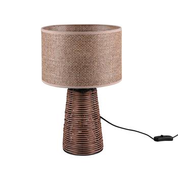 Straw Brown Mesh Table Lamp R50972026