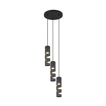 Stream Three Light Ceiling Pendants