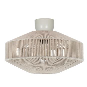 Svea Cream Semi-Flush Ceiling Fitting 664700144