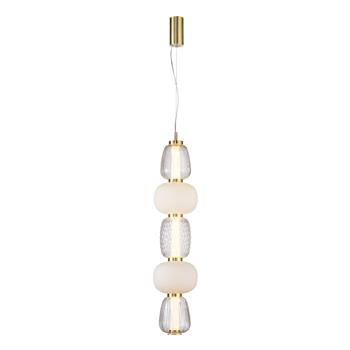 Caro LED 5 Glass Ceiling Pendant