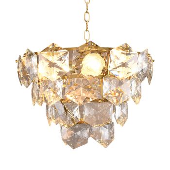 Diana 6-Light Crystal Ceiling Pendants