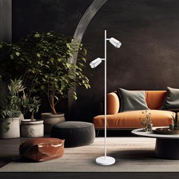 Flower Two Light Spot Floor Lamps