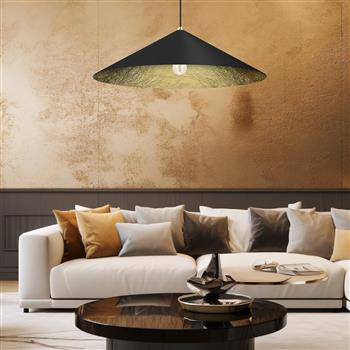 Fuji 900mm Black And Gold (Colour) Ceiling Pendant MLP0647