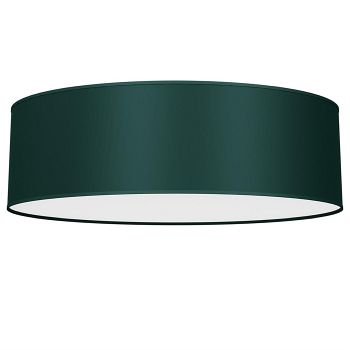 Verde Large Green 3-Light Flush Ceiling Fitting MLP7878