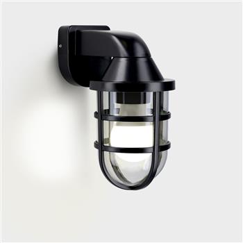 Corande IP44 Rated Outdoor Black Wall Light PX-0147-NEG
