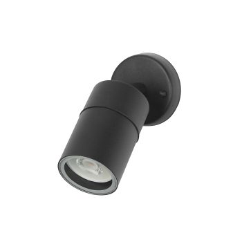 Pixa IP44 Outdoor Black Wall Spotlight PX-0556-NEG