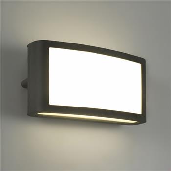 Zenitha IP54 Outdoor Black LED Wall Light PX-0649-NEG