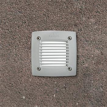 Leti 100 Square Grill Recessed IP66 Wall Light