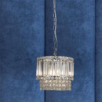 Miquella 3-Light Crystal Ceiling Pendants