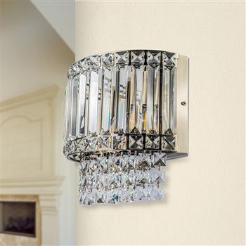 Miquella Triple Crystal Wall Light 