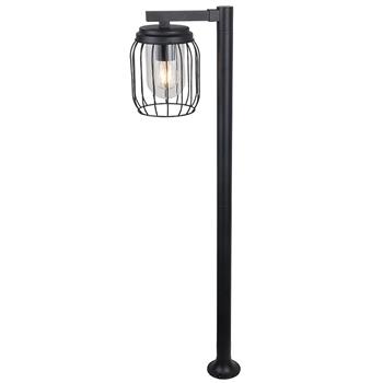 Skalitz IP44 Black Outdoor Post Light LS4121000BL