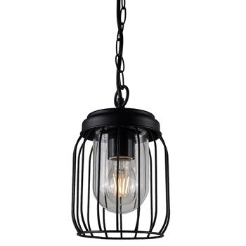 Skalitz Outdoor Black IP44 Pendant FIN01PBL