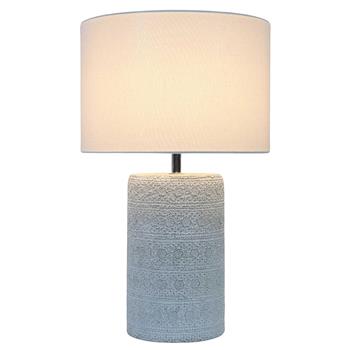 Teba Stone Table Lamp with Shade LS24901TL