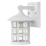 Freeport IP44 Small White Outdoor Wall Light HK-FREEPORT2-S-TWH