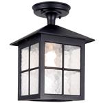 Winchester IP43 Outdoor Porch Ceiling Lantern BL18A-BLACK