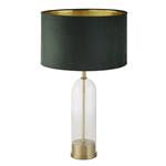 Oxford Brass Metal Table Lamp And Green Shade 81712GR