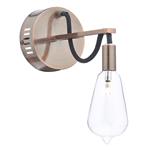 Scroll Industrial Styled Wall Light Copper Finish SCR0764