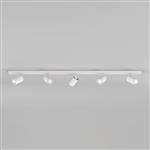 Ascoli Textured White Five Light Bar Spotlight 1286059