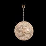 Ava 7 Lamp French Gold/Crystal Ceiling Pendant Light IL30753