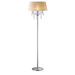 Olivia Soft Bronze/Chrome Crystal Floor Lamp IL30063/SB
