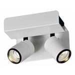 Bocaray LED Dual Matt White 3000k Wall Spotlight M5719