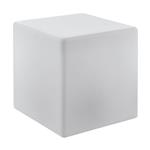 Bottona Small IP65 White Plastic Cube Outdoor Floor Lamp 900294