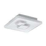 Cadegal LED White Square Steel And Polycarbonate Ceiling Fitting 33941