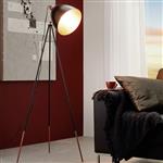 Chester Black/Copper Adjustable Floor Lamp 49386