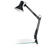 Firmo Black Clamp On Adjustable Desk Lamp 90873