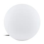 Monterolo 390MM IP65 White Globe Exterior Floor Lamp 98102