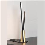 Panagria Black And Brown LED Table Lamp 900492