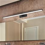 Pandella 1 LED Black IP44 Rated Large Bathroom Wall Mirror Light 98677