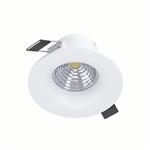 Saliceto LED White Recessed Round Spot Light 98243