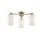 Decima Gold Colour 3 Lamp Down Facing Semi Flush Light FL2387-3