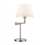 Dejanira Satin Nickel Swing Arm Table Lamp TL608/1190