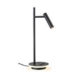 Delaina Matt Black Spot Table Lamp TL604