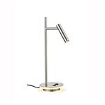 Delaina Satin Nickel Spot Table Lamp TL603