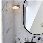 Chrome IP44 Bathroom Switched Wall Light Astilbe-1WCO