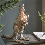 Vintage Silver Kangaroo Table Lamp Arabis-KTSC