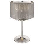 Crystal Palace Silver/Crystal Table Lamp CRYS030SI4TABL