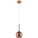Plumstead Copper/Glass Ceiling Pendant PLUM014CP1PEND