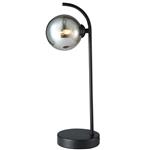 Otley Matt Black Touch Table Lamp OTLE015BL1TABL