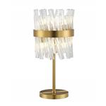 Boise Table Lamp Brass Finish Clear Glass LT32195